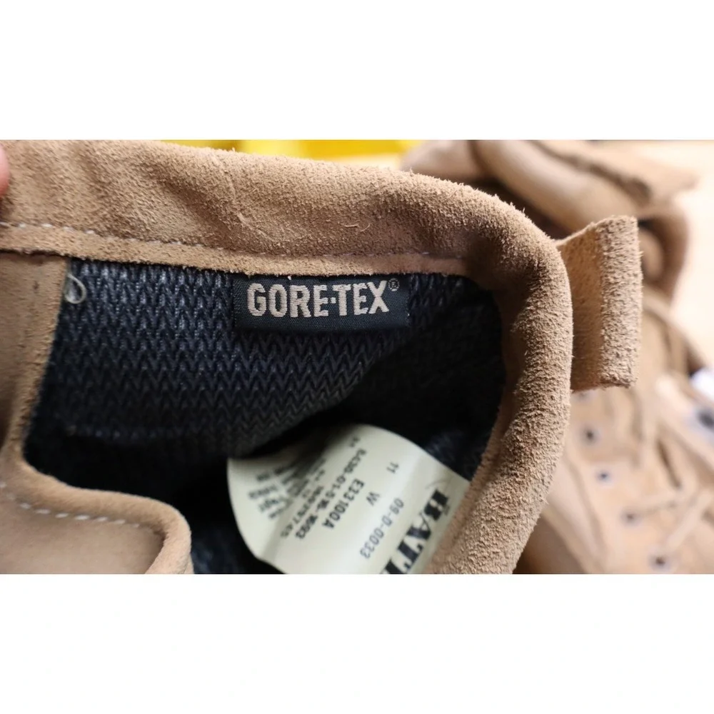 BATES Mens 11 W Gore-Tex Military Boots Temperate Brown Combat E33100A Steel Toe